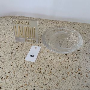 Lalique Concareau Ashtray
